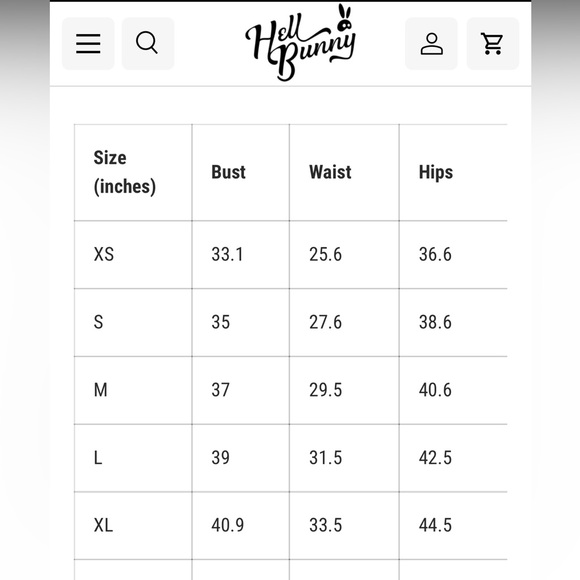 Hell Bunny Holly Circle Skirt - Picture 5 of 5